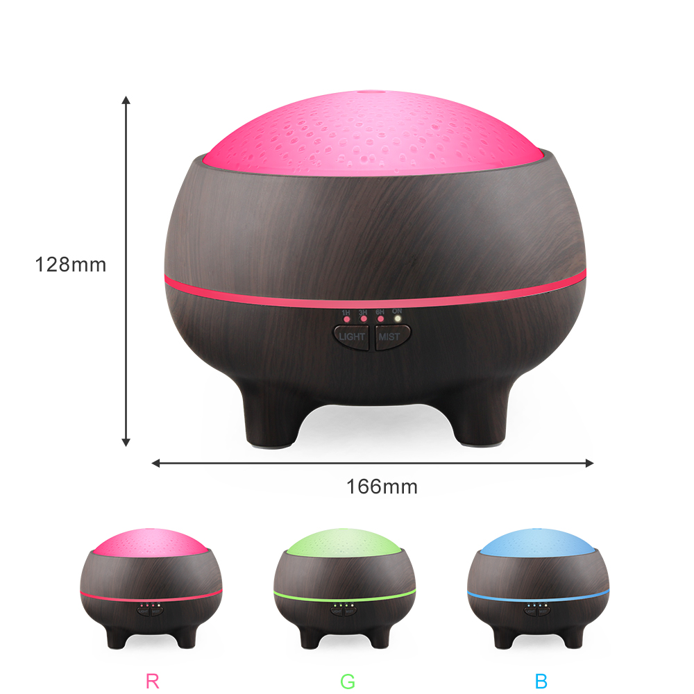 Amazon Hot Sale Aroma Diffuser Ultrasonic Humidifier, Wood Grain Car Humidifier Aroma Diffuser, Aroma Diffuser Bluetooth Speaker