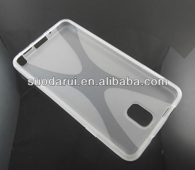 Made in China For Samsung Galaxy Note 3 Phone Case X Line TPU Cover N9000 N9005 N9006