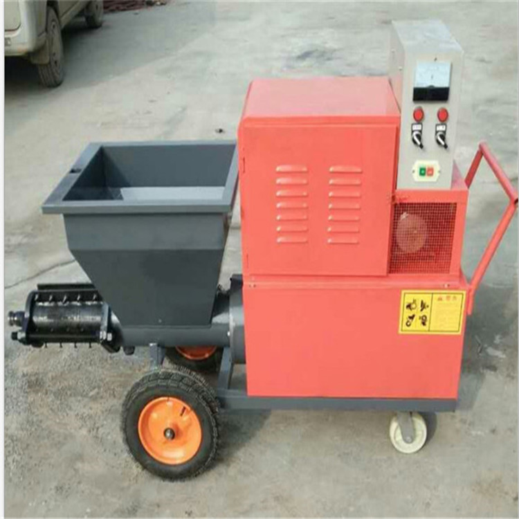 cement mortar wall spray plaster machine