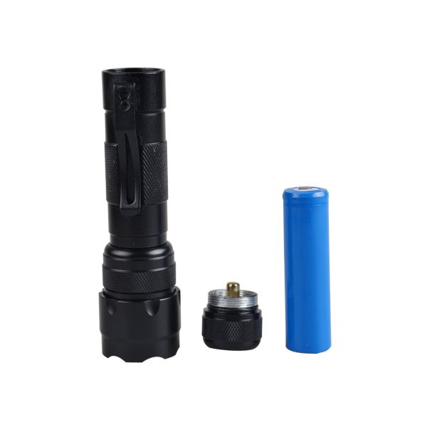 Max Force UV Torch Aluminum Scandium Alloy Pet Urine Detection LED Maglite