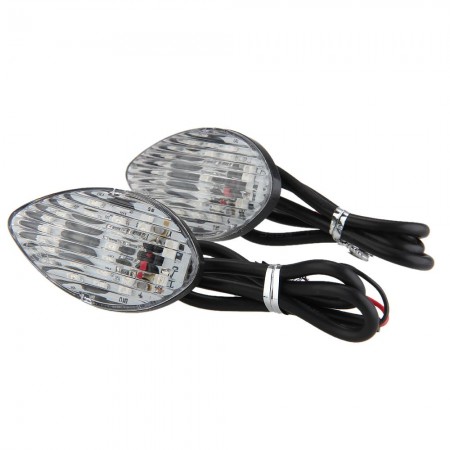212 LED Motorcycle Turn Signal Light Bulb Blinker Flush Mount for Honda