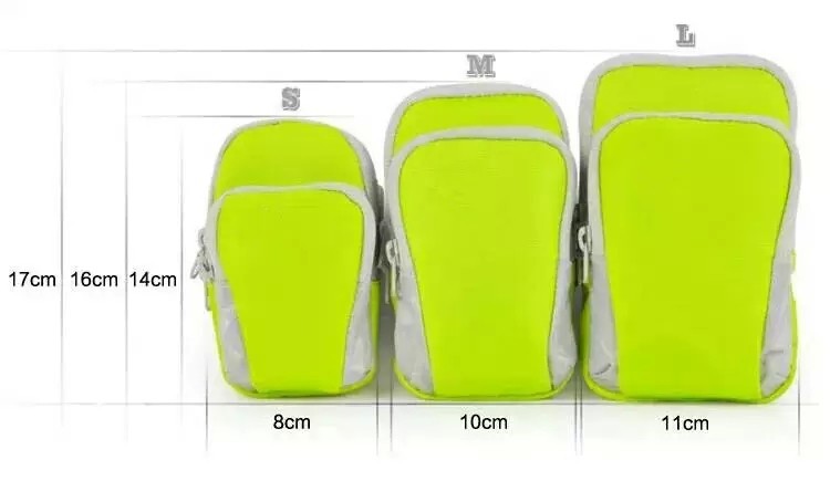 Fashion Sport armband bag, different size arm bag case for HTC pouch pocket