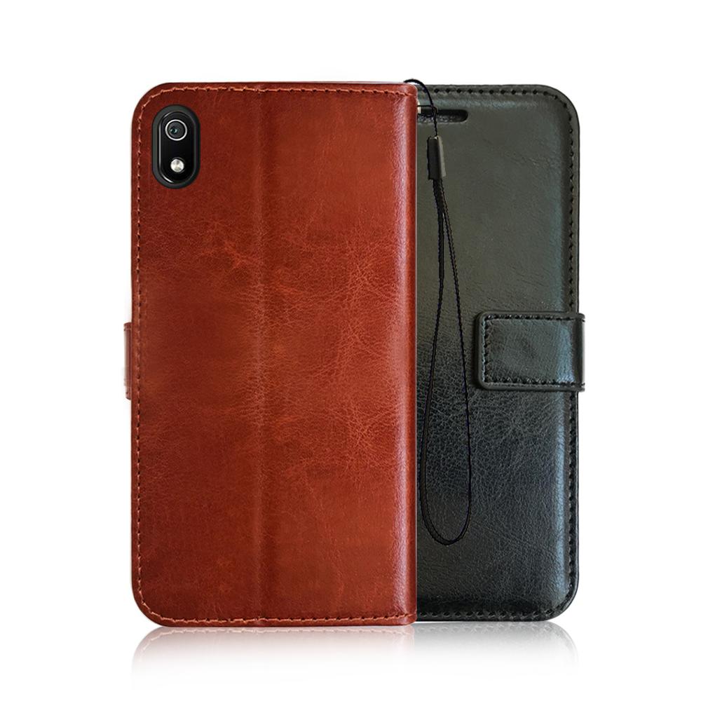 Cell phone case Book Wallet Flip leather Case for Redmi 7A PU cover Pouch