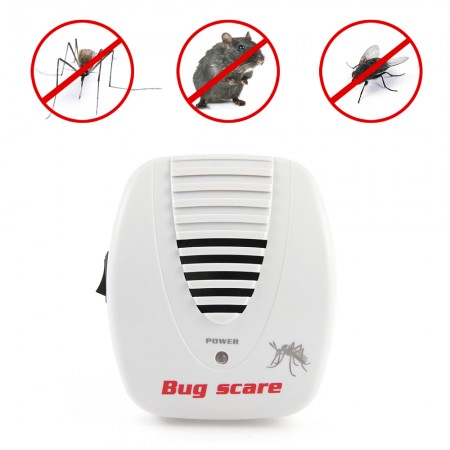 Ultrasonic Electrical Mouse Pest Control Rat Pest Repeller Smart Bug Scare Item