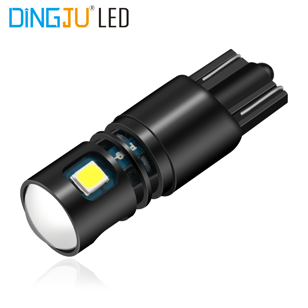 Good Quality Car Lamp T10 Led 10-30v Auto Bulb 5smd 2835 Canbus Licence Plate Light Reasonable Price Of China Manufacturer