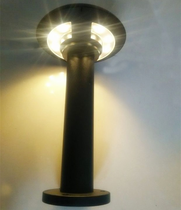 customized garden pole lighting outdoor solar post lamp light (JR-B010)