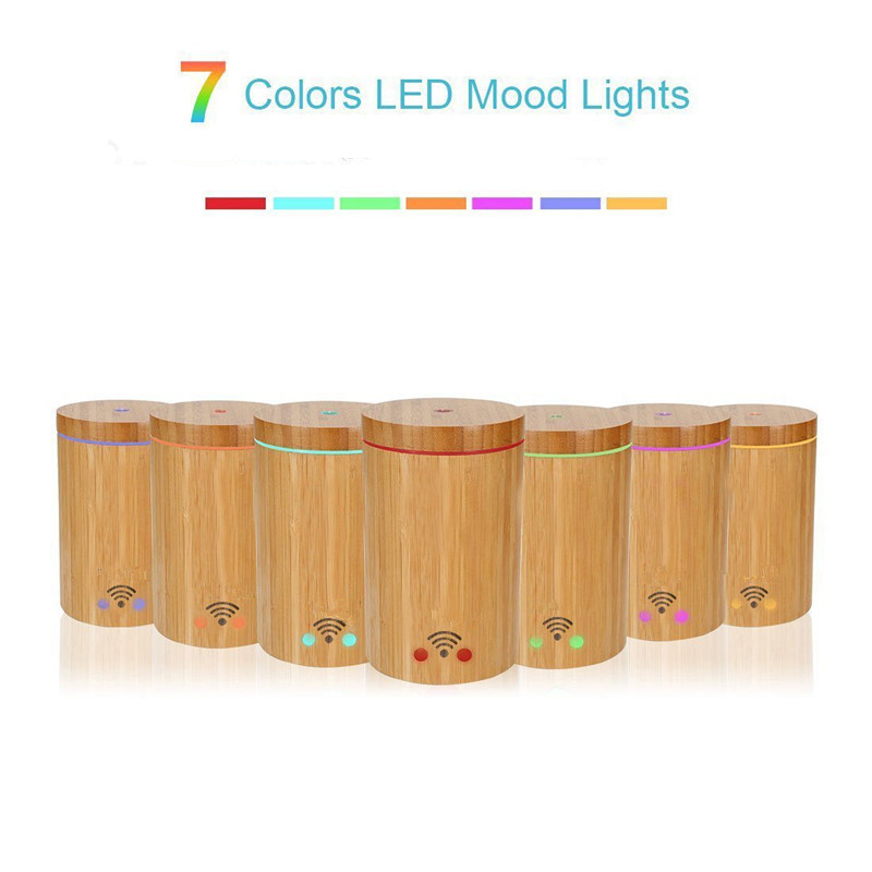 2019 Hidly Bamboo Essential Oil Diffuser, China Wholesale Bamboo Ultrasonic Diffuser, Cheap Bamboo Air Diffuser