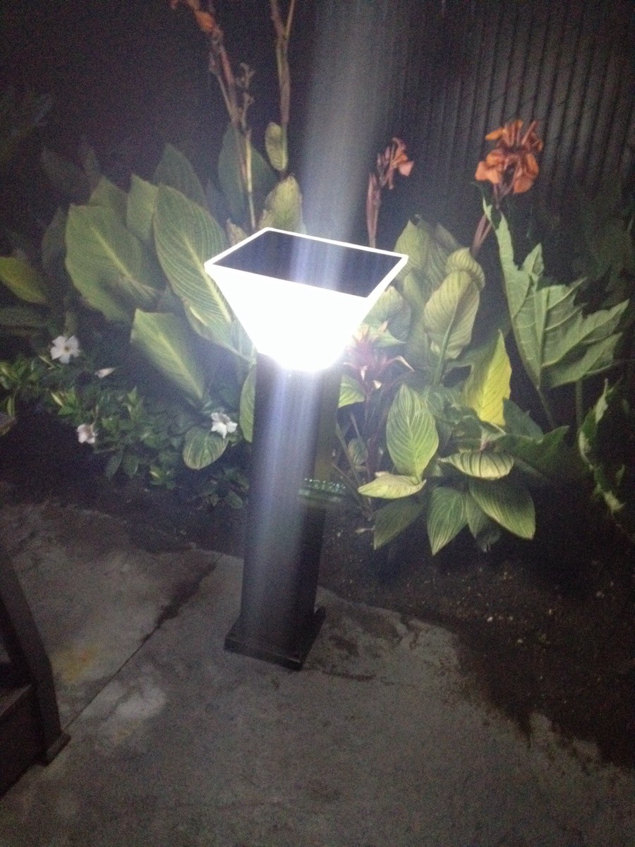 2019 Stainless steel Solar power beacon light with Polycarbonate PC lampshade Series