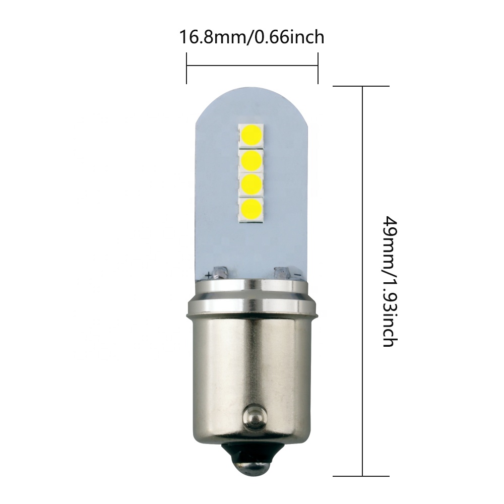 1156 8Smd 3030 15W 6V Led Bulbs H1 Auto Motorcycle Bulb