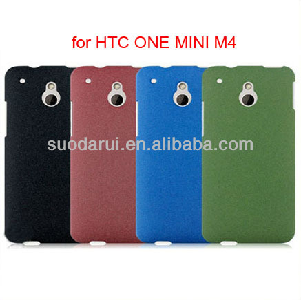 Hot Matte Sand Rock Hard Case for HTC ONE MINI M4 - Suodarui