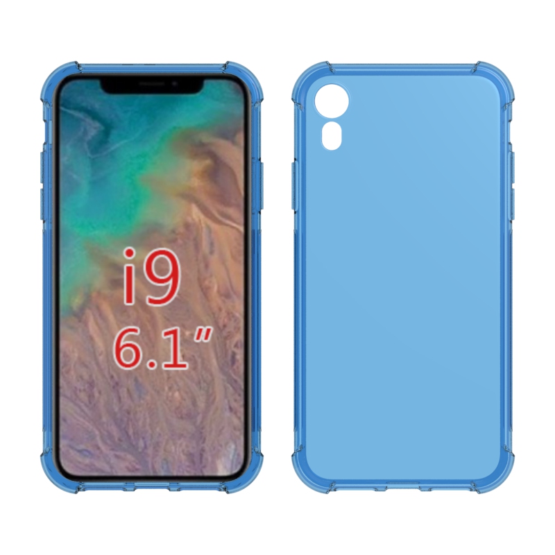 Clear Shockproof soft Tpu cover case For Iphone XS XS Max