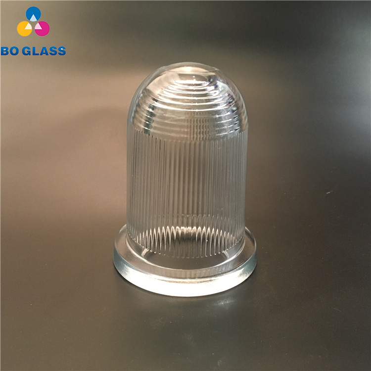 Customized Molded Pressed Clear House Led Glass Dome