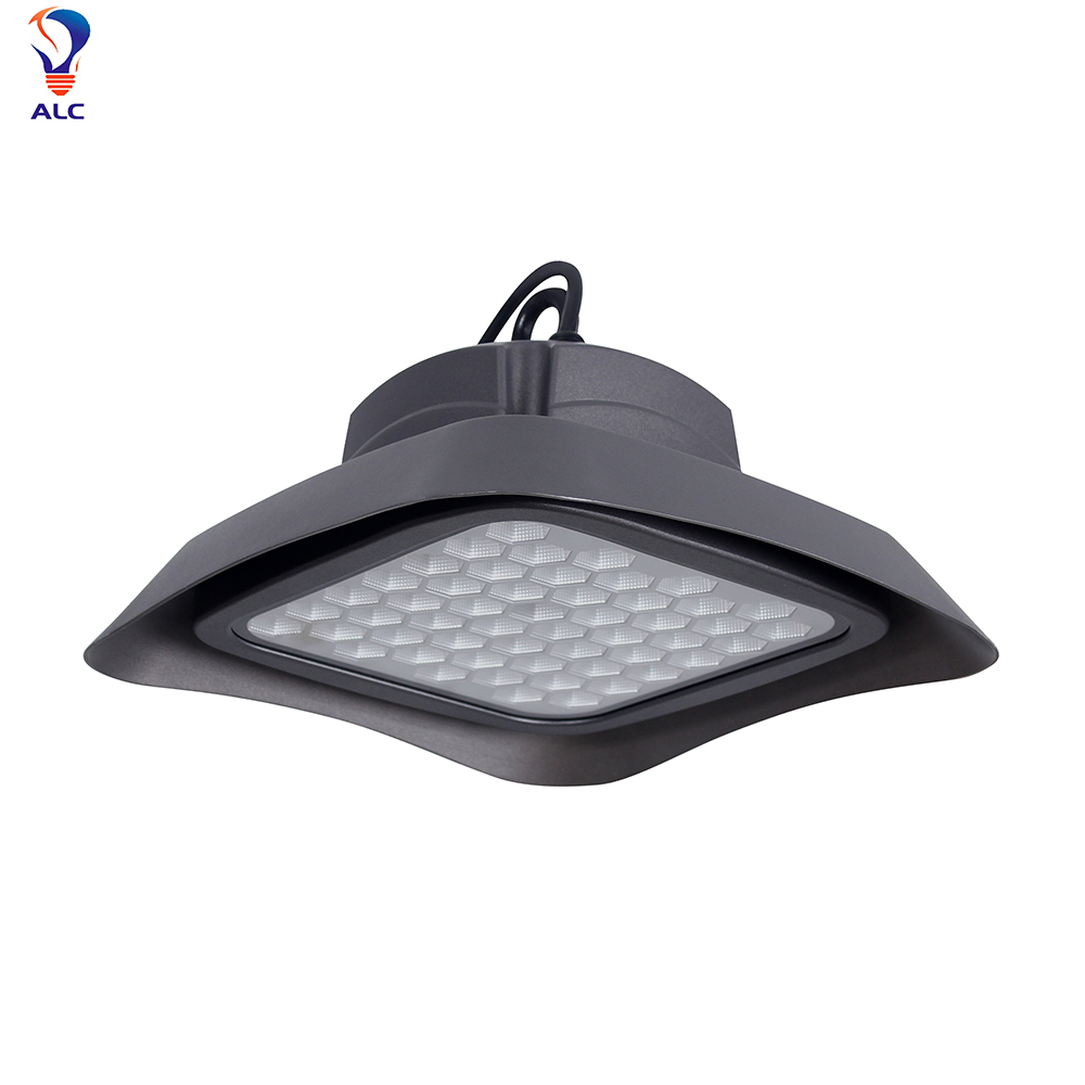 ufo high bay lighting 150Lm/W IP65 100W 15000Lm for Storage Plant Stadiums Airport no spots less glaring LED high bay light