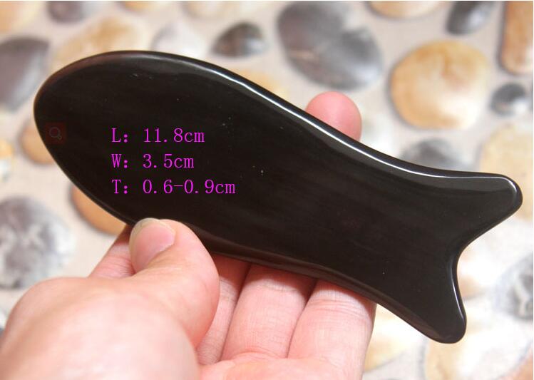 Massage tools buffalo horn body Scraping horn Gua Sha boards