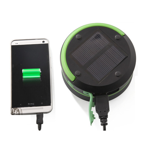 Outdoors  Pop Up Telescopic Solar Powered Self Charging USB LED Night Light Flashing Lamp