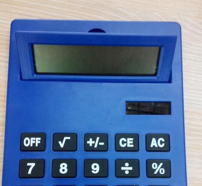 A4 Size Big Calculator Elder People Large Button Solar 8 Digit Simple Calculator Electronic