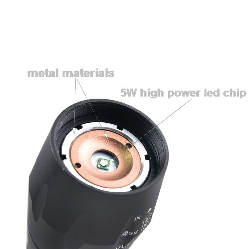 10W Explosion-proof high power amber detector uv flashlight with zoom