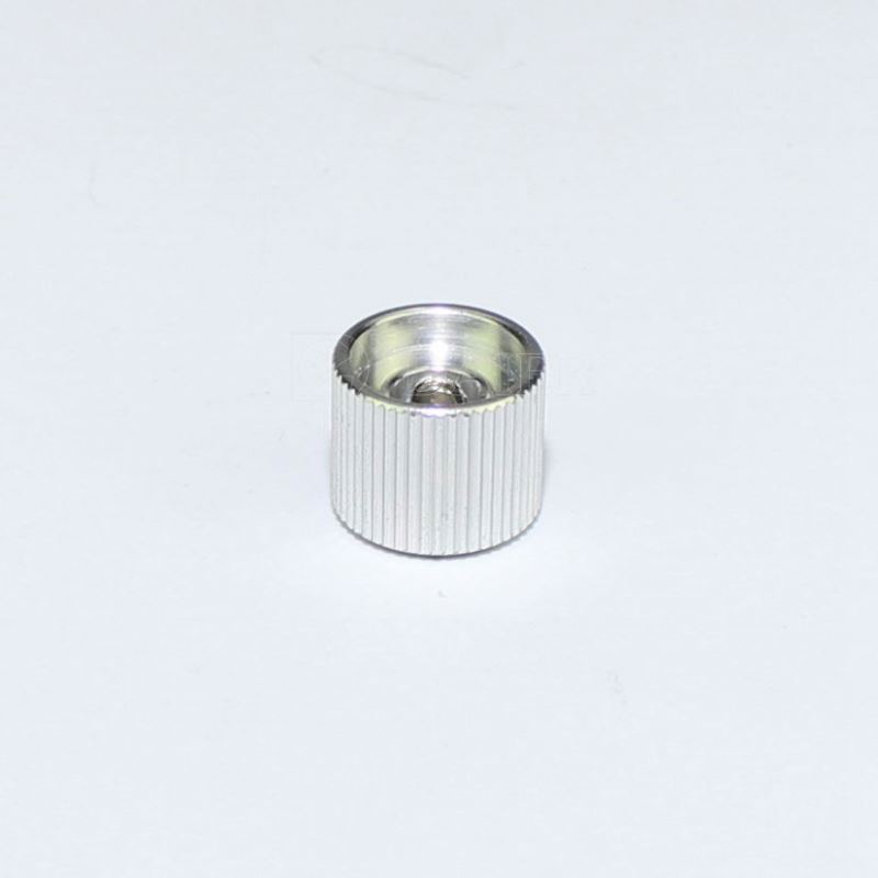 15MMX12.5MM 0.25 Inch Silver Rotary Electronic Control Potentiometer Guitar Volume Knobs