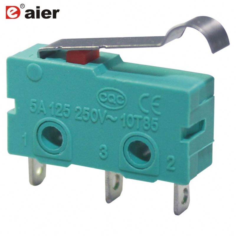 5A 250VAC SPDT T85 Micro Switch Miniature With Arc Lever