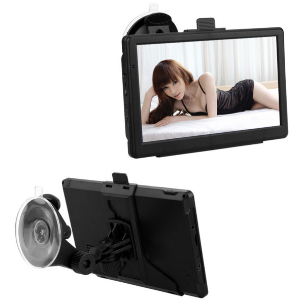 Truck& Car GPS Navigation 7 Inch LCD Touch Screen 8GB EU Free Maps Music/Movie Player Multi-language