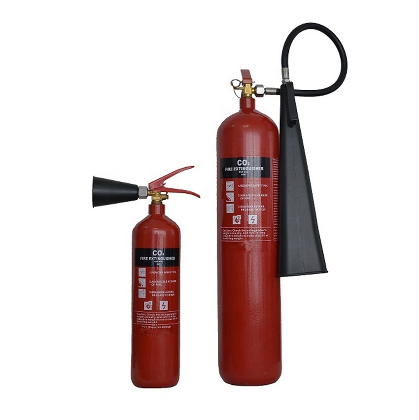 6kg carbon steel co2 fire Fighting equipment carbon dioxide fire extinguisher