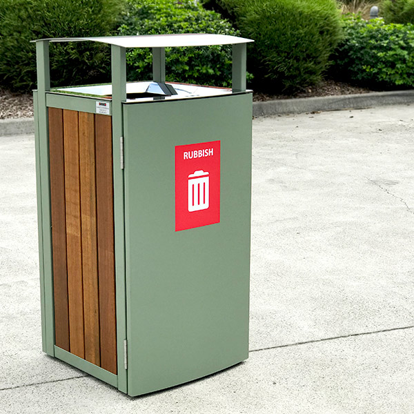 Wholesale OEM Hot Sale CustomDesign Street Advertising120L Trash Can