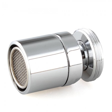 Faucet Tap Thread Swivel Aerator Sprayer Kitchen Bathroom Chrome Brass