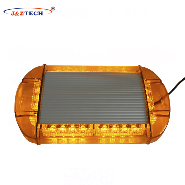 Automobiles 72W Waterproof Dustproof Super Bright Amber Emergency Warning Mini LED Lightbar