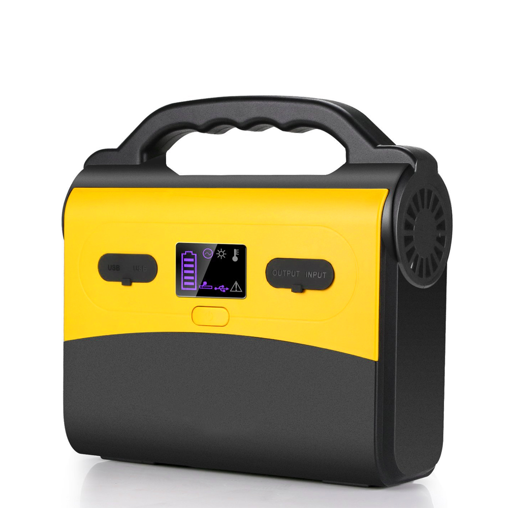 Portable Emergency Power Supply Solar Generator with Solar Panel