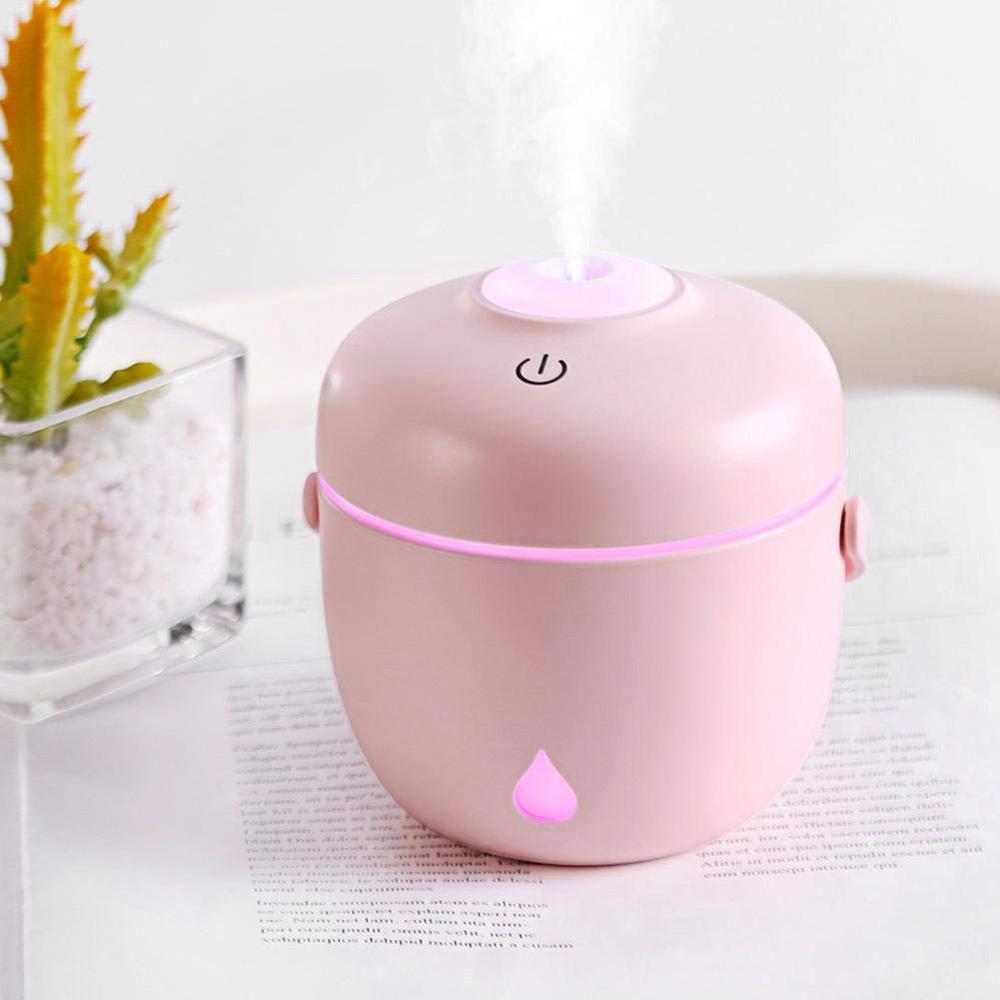 Humidifier Aromatherapy Diffuser, 230ml Portable Mini USB Electric Rice Cooker Humidifier Air Purifier for Office Car