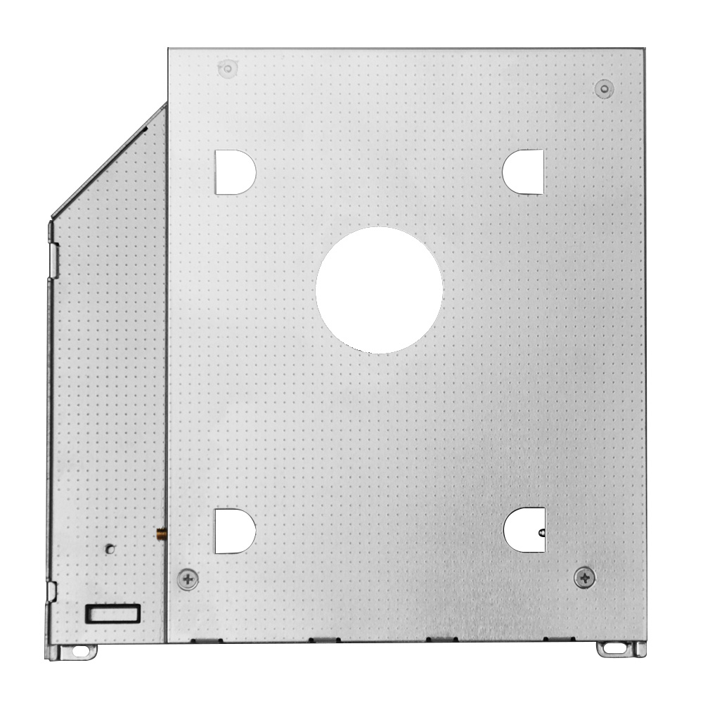 Aluminum 2nd HDD Caddy 9.5mm SATA 3.0 SSD CD DVD Case Enclosure caddy for Macbook Mac Pro 13 15 17 Optical Bay