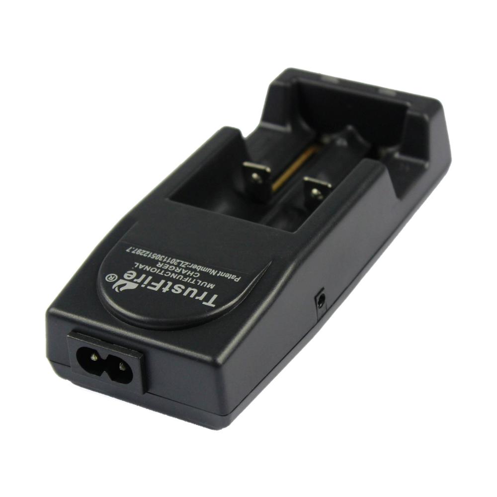 Original TrustFire Li-ion Battery Charger 4.2V/3.0V TR-001 Double Charger(18650/18350/16340/14500),US/EU/AUS/UK Plug Charger