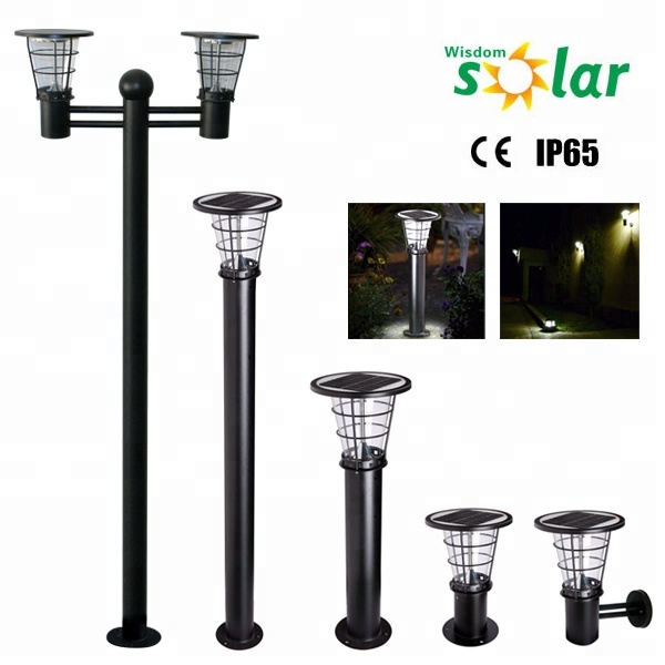 outdoor  led solar garden with motion sensor 2602 solar lawn pathway park light