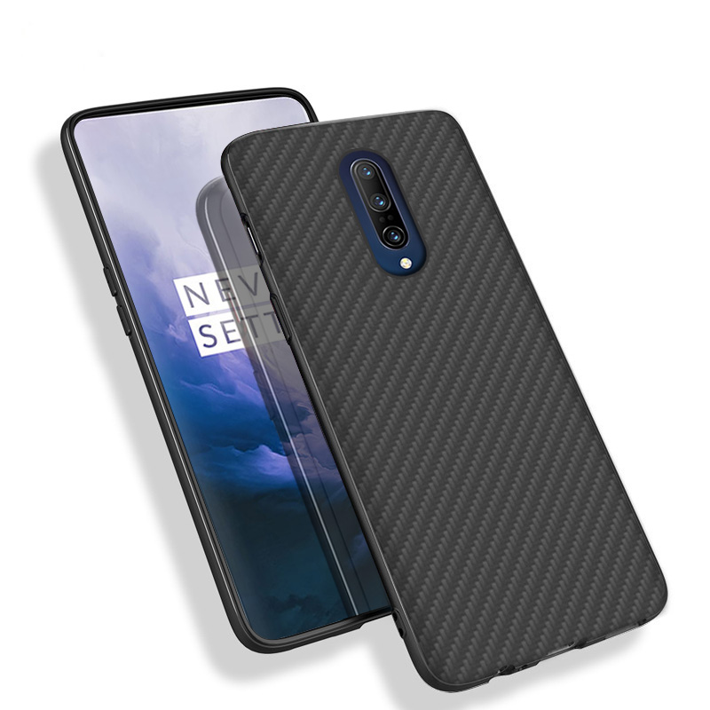 Premium Carbon Fiber  Case Full Sides Protective Shell Back shockproof Cover Design For Oneplus 7 Pro