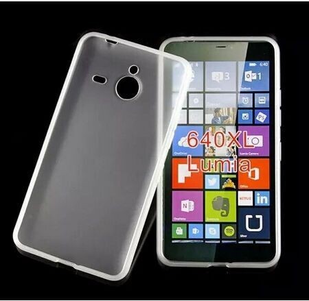 TPU flexible Matte soft gel case for Nokia Lumia 640 XL fashion waterproof mobile phone case