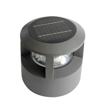 JR-CP46 Energy Saving LED square solar gate lamp, solar garden lawn lamp