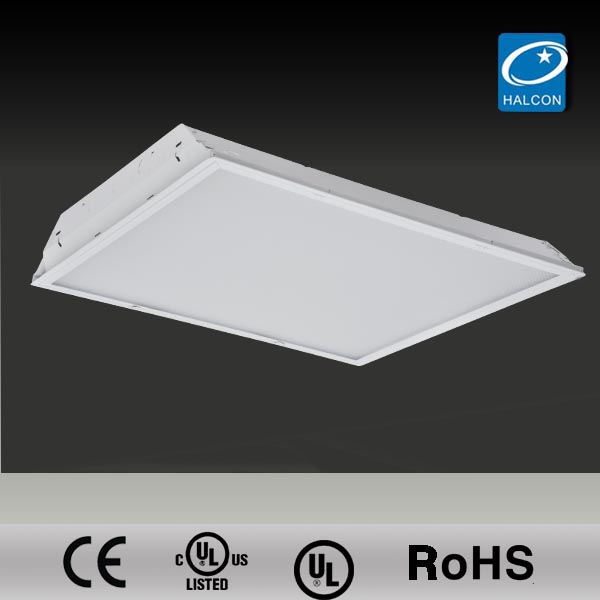 Indoor Led Troffer Lights Led Fixture Metal body with Acrylic Diffuser Square Lights