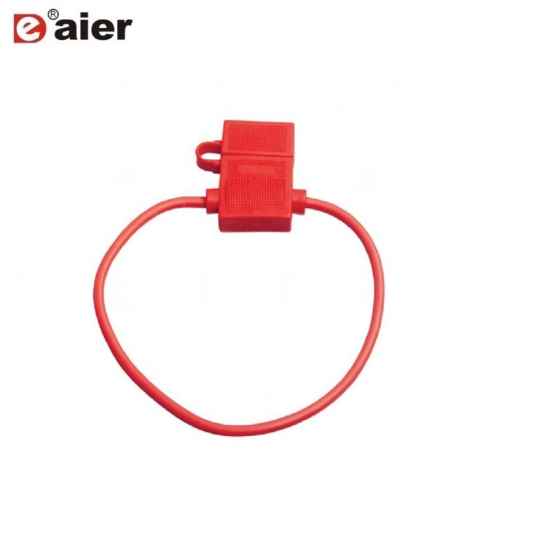 Auto 10A 32VDC 18 Gauge Wired ATC Blade Fuse Holder Car