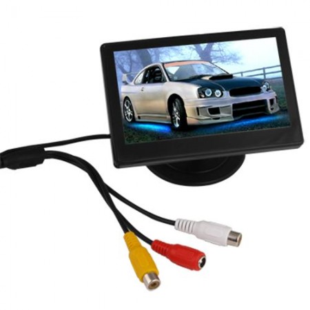 4.3 LCD Car DVD CCTV Reverse Rear View Camera Monitor