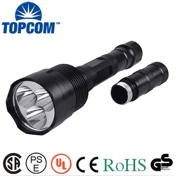 3Pcs T6 Chip Powerful Aluminum LED 3000 Lumens Flashlight