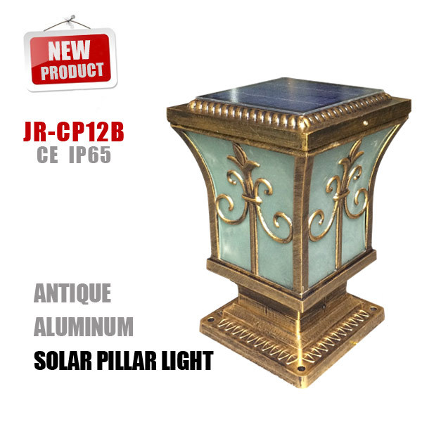 Hot-Selling Solar Gate Post Pillar Light Main Gate Solar Pillar Light