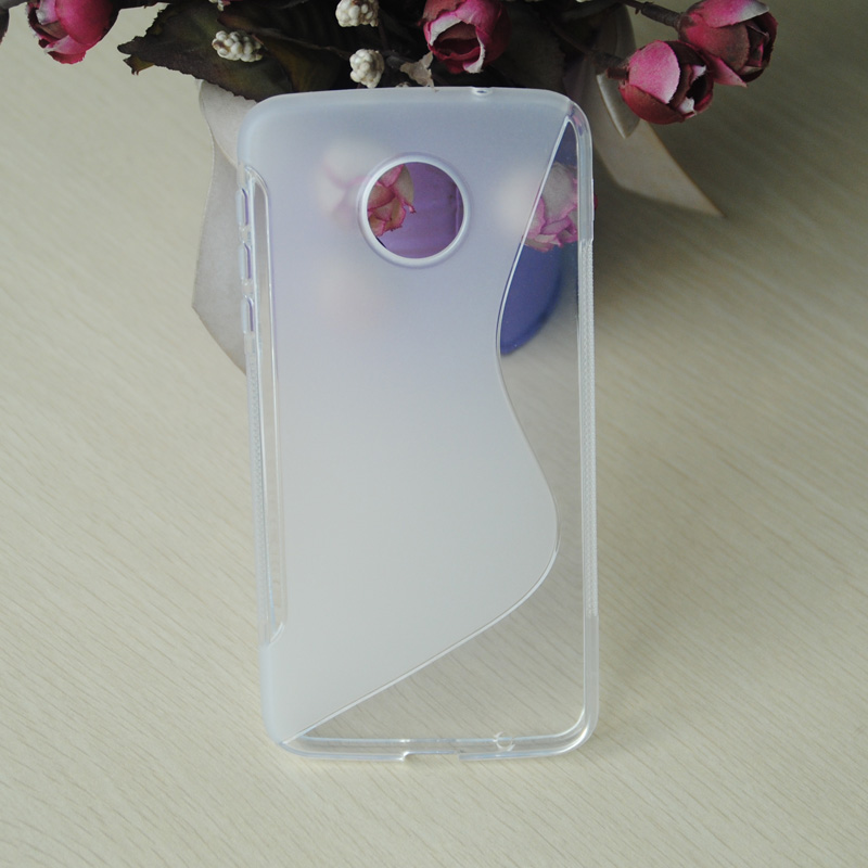 In stock S-line soft TPU case For Moto Z force Gel back Cover