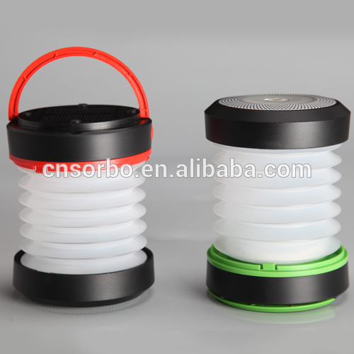 800mAH Capacity Solar Panel System Outdoor Lantern with hanging hook