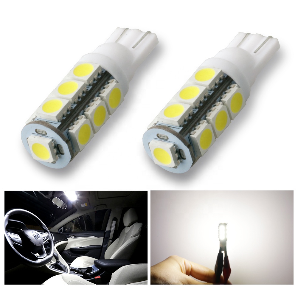 Hot Best Selling Bulbs 194 W5W T10 13Smd 5050 Led Light Bulb