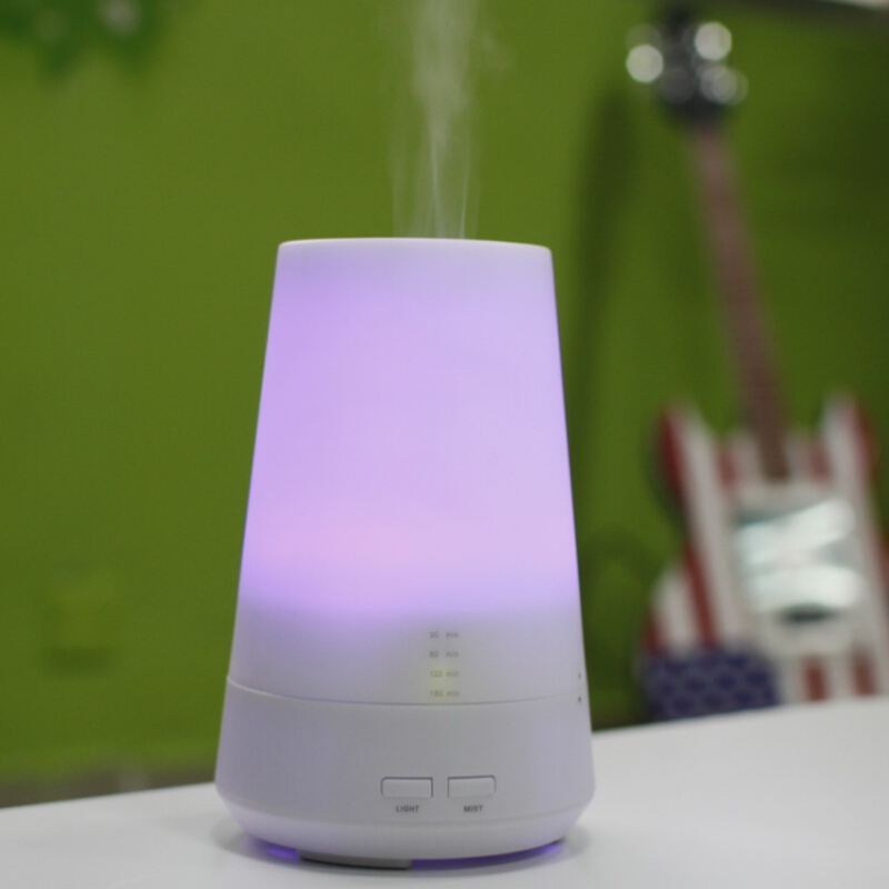 100ml Ultrasonic Aromatherapy Diffuser Humidifier - Whisper Quiet Operation & Waterless