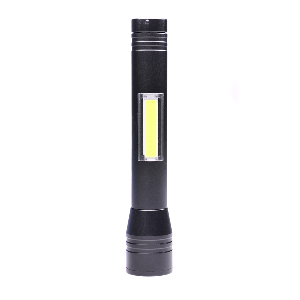 Factory Cheapest Price 2AA Battery Outdoor Indoor Portable Aluminium Zoomable Pocket Torch 150lumen 3W Cob 3W XPE Led Flashlight