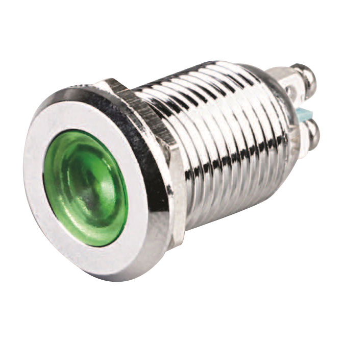 12mm metal 220 volt led indicator lights GQ12AS-D