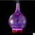 Mosquito Repellent Nightlight Humidifier 3D Glass Fireworks Colorful LED Gradient Color Aroma Diffuser