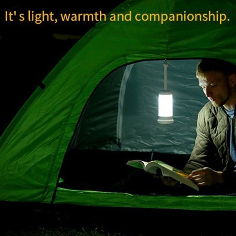 2019 New Rechargeable USB Charging 16 LED Telescope Camping Light for Outdoor Camping Emergency Hiking