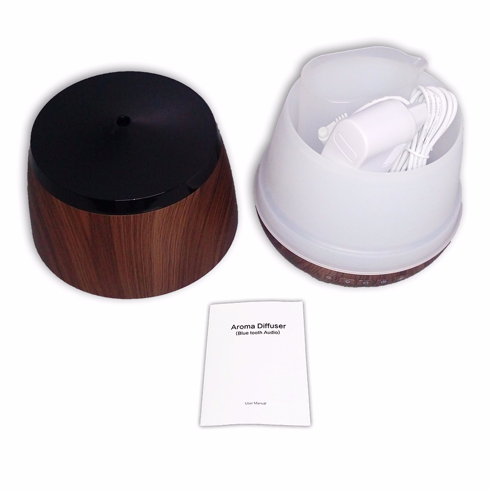 Hidly wholesale 2017 new products essential oil diffuser private label with bluetooth speaker